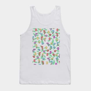 mushroom pattern Tank Top